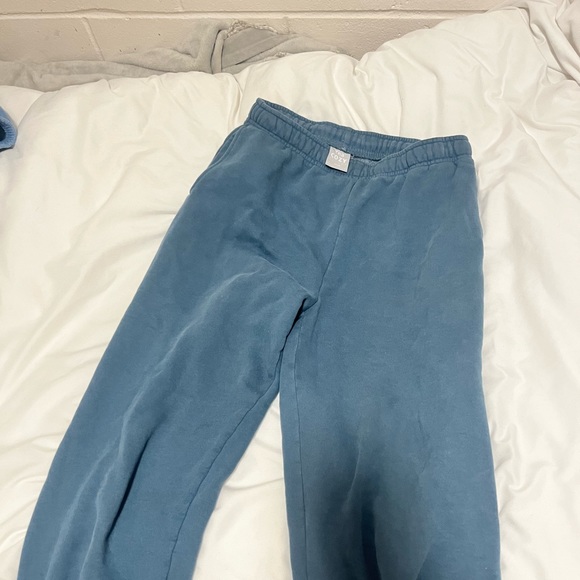 Aritzia Mega Sweatpant!!  not the same as the last slide. Deeper prettier blue! - Picture 3 of 4
